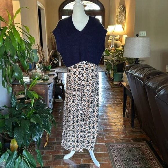 Anthroplogie MAEVE Colette Cropped Wide-Leg Pants size 34 - Picture 4 of 15